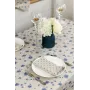 Серветка Прованс Горох 35х45 см Синьо-бежевий (7534)