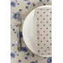 Серветка Прованс Горох 35х45 см Синьо-бежевий (7534)