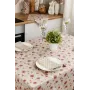 Салфетка Прованс Горох 35х45 см Бежево-бордовый (7527)