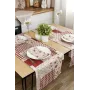 Салфетка Прованс Цветы 35х45 см Бежево-бордовый (7531)
