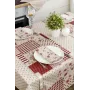 Салфетка Прованс Цветы 35х45 см Бежево-бордовый (7531)
