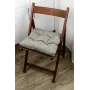 Подушка на стілець ART KNIT FIESTA 40х40 см Сірий (8007)