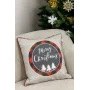 Наволочка декоративна Прованс Merry Christmas 45x45 см Різнокольоровий (7433)