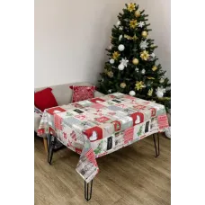 Скатерть Прованс Merry Christmas 120х132 см Разноцветный (7419)