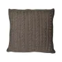 В'язана наволочка Прованс SOFT 45х45 см Коричневий (3152)