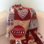 Плед новогодний Подарочки Прованс Разноцветный 90х130 см (1254)