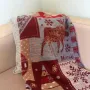 Плед новогодний Подарочки Прованс Разноцветный 90х130 см (1254)