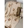 Плед дитячий в'язаний Прованс Тедді 90х100 см Різнокольоровий (8416)
