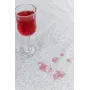 Скатерть пятноустойчивая Айс Вензель Прованс Белый 120х136 см (8055)