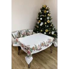Скатерть гобеленовая Village Прованс 130х140 см Разноцветный (7613)