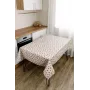 Скатерть пятностойкая розы Прованс 136х180 см Разноцветный (8077)