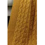 Плед Прованс Happy Fall Kosa Охра 130х170 см Жовтий (7146)