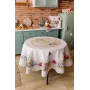 Пасхальная скатерть круглая Веснянка ART KNIT Разноцветный 136 см (8244)