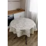 Скатертина непромокаюча кругла Алюр Прованс 180 см Різнокольоровий (8085)