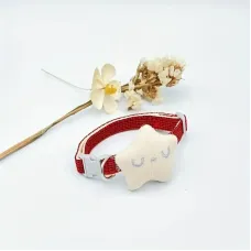Нашийник Star Pet для собак малих порід та кішок червоний (R72773990) Нашийник Star Pet для собак малих порід та кішок червоний (R72773990)