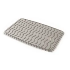 Килимок пластиковий під туалет або лоток GeorPlast Sandy 34,5x26 см Grey