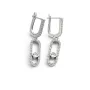Серьги Messika Maxi Silver 9432 2х3.5 см Серебристый