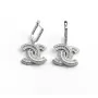 Сережки Maxi Silver 9430 1.8х3 см Сріблястий