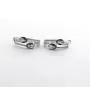 Серьги мистик Maxi Silver 8103 2.2 см Разноцветный