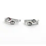 Серьги мистик Maxi Silver 8103 2.2 см Разноцветный