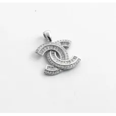 Кулон Maxi Silver 9431 1.8 см Сріблястий