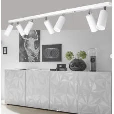 Люстра в стилі лофт MSK Electric Tube спот із поворотним механізмом NL 1105-7W