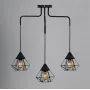 Люстра підвісна MSK Electric Crystal у стилі лофт на три плафони NL 10535-3