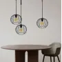 Люстра підвісна в стилі лофт на три плафони MSK Electric Globe NL 12722-3