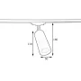 Світильник трековий під лампу Е27 MSK Electric Tube NT 1105-1 SILVER
