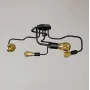 Люстра лофт MSK Electric Laminari на четыре лампы паук NL 5526-4