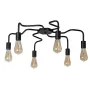 Люстра лофт MSK Electric Laminari стельова на шість ламп NL 17503-6 BK