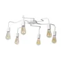Люстра лофт MSK Electric Laminari стельова на шість ламп NL 17503-6 WH