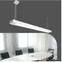 Світильник лінійний підвісний 125 см MSK Electric Office під дві led-лампи G-13 SL-120-2T8 WH
