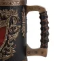 Пивний кухоль Veronese Scull із бронзовим покриттям 16х10х10 см 600 мл Різнокольоровий AL226719