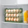 Лоток VigohA для зберігання яєць 30 шт. Зелений