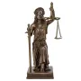 Интерьерная статуетка настольная Богиня правосуддя 17х13х8 см Veronese Коричневий AL229441