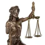 Интерьерная статуетка настольная Богиня правосуддя 17х13х8 см Veronese Коричневий AL229441