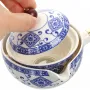 Набір для чайної церемонії No Brand із 6 предметів Blue + White