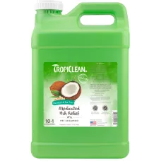 Шампунь-концентрат TropiClean Овсяный с экстрактом чайного дерева лечебный для собак 9,5 л