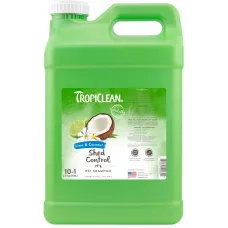 Шампунь-концентрат TropiClean для ускорения линьки для собак и кошек Lime Coconut 9.5 л