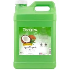 Шампунь TropiClean Gentle Coconut Pet 16:1 гипоалергенный с ароматом нежного кокоса 9.5 л