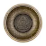 Поющая чаша Kailash Будда Медицины Драгоценный Зонт Мантра Мани 165x165x75 мм Бронзовый (27705)