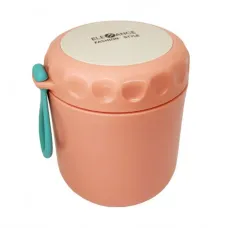 Ланчбокс з ложкою Mega Zayka MGZ-0122 (Pink) 430 мл