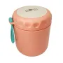 Ланчбокс с ложкой Mega Zayka MGZ-0122 (Pink) 430 мл