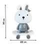 Нічник дитячий Зайчик на скейті Mega Zayka MGZ-1407 (Grey)
