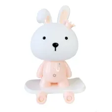 Нічник дитячий Зайчик на скейті Mega Zayka MGZ-1407 (Pink)