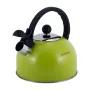 Кухонний green чайник со свистком из нержавеющей стали 2.5л Kamille KL225379