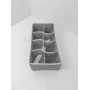 Органайзер тканинний в шафу для зберігання 8 комірок ANbeauty Gray (AN0103405)