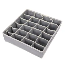 Органайзер тканинний в шафу для зберігання 24 комірки ANbeauty Gray (AN0103406)
