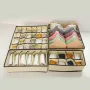 Набор из 4 органайзеров в шкаф для хранения ANbeauty Beige (AN0103412)